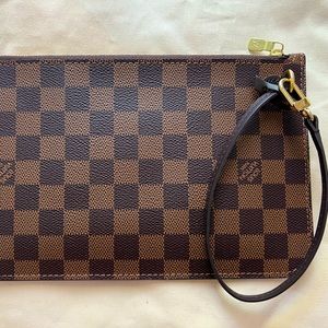 Louis Vuitton Neverfull Pochette Damier Ebene